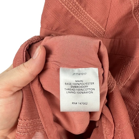 NWT The Jetset Diaries TJD Sz L Women's Getaway Moss Coral Striped Romper - Picture 6 of 15